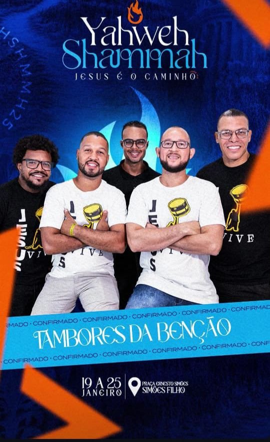 Tambores da Bênção no  Yahweh Shammah 2025